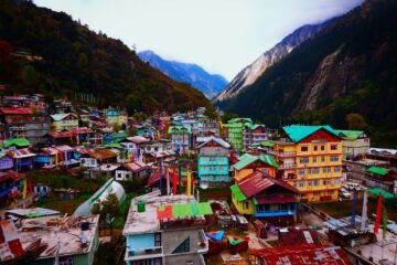 Ravangla is a serene hill station in Sikkim